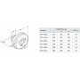 ZILON ZFO 125 p вентилятор канальный круглый — 390 м³/ч, Ø125 (220В)